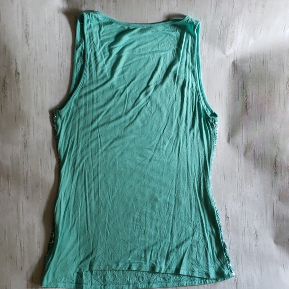 Charlotte Russe XL sequins tank top - Picture 3 of 5